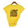 Fashion Women Graphic T Shirts Flower Be A Nice Human Aesthetic Short Sleeve Harajuku Tees Vintage