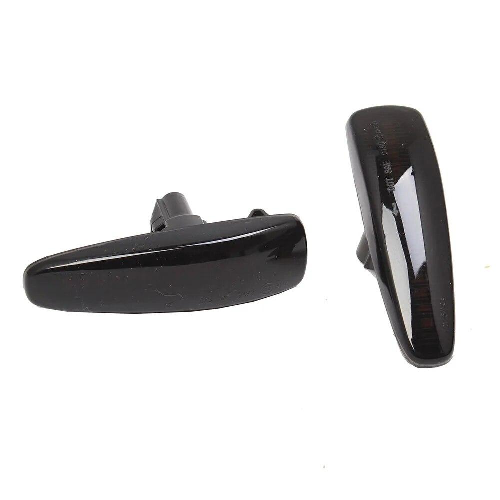 Для Mitsubishi Lancer Evo X Mirage Outlander Sport/RVR/ASX последовательный дымовой габаритный объектив Янтарный светодиодный боковой габаритный указатель поворота