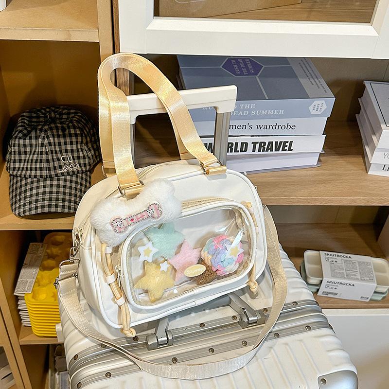 Japanese New Small Fresh Two-dimensional Casual Cute College Style Doll Pain Bag Multi-functional Messenger Bag