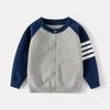 Children Clothing Boys Knitted Cardigan Sweater 2024 Spring and Autumn Infant Clothes Cotton Sweaters Jacket Tops