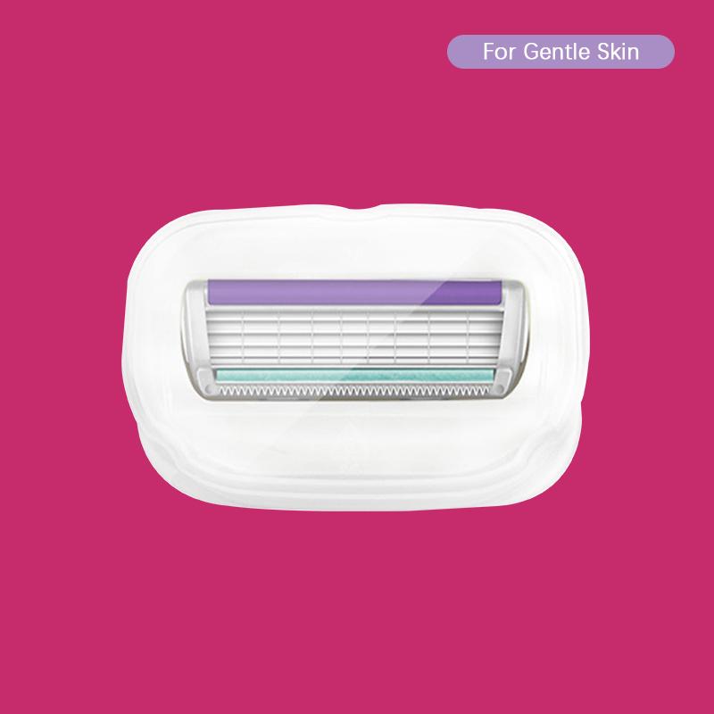 Женские безопасные лезвия для бритья волос Original Schick Intuition Natural Sensitive Skin