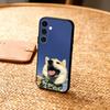 Милый чехол для телефона с изображением собаки Сиба-ину для Samsung A73,72,71,A52,51,40,41,A22,A32,31,A13, Мягкий черный корпус