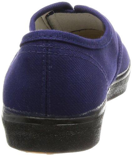 Nissin Rubber Hyper V Work Shoes, #1000, Non-Slip, Lightweight, No Toe Cap, Men's, Navy, Size 26.5