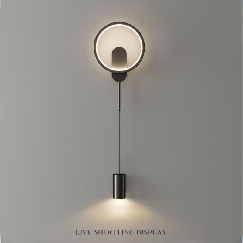 Прикроватный Настенный Светильник, Лампа Для Спальни, Минималистский Современный Коридор, Коридор, Настенный Светильник, Длинная Полоса, Гостиная, Фоновый Настенный Светильник