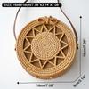 Square Round Mulit Style Straw Bag Handbags Women Summer Rattan Bag Handmade Woven Beach Circle Bohemia Handbag New Fashion