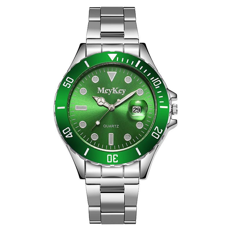 Mens Business Quartz Wristwatch With Mineral Glass And Simple Dial For Office Use