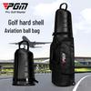 PGM Golf Aviation Bag: Hard Shell, Wheeled Travel Bag for Men & Women - Anti-collision & Anti-extrusion Design