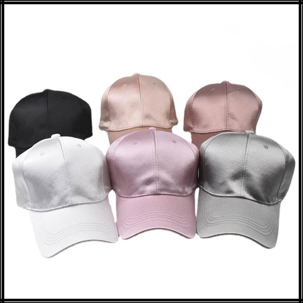 Бейсболка CZA437 [Белый Клык], Кепка, Кепка, Сатин, Блестящая, Простая, Классическая, Модная, Мужская, Женская, (белый)