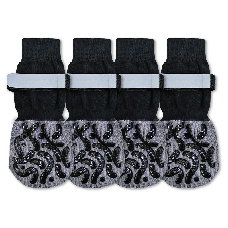 Silent Non-Slip Animal Pet Socks for Medium Large Dogs Breathable Outdoor Dog Shoes Anti-Dirt Paw Protectors All Seasons Use