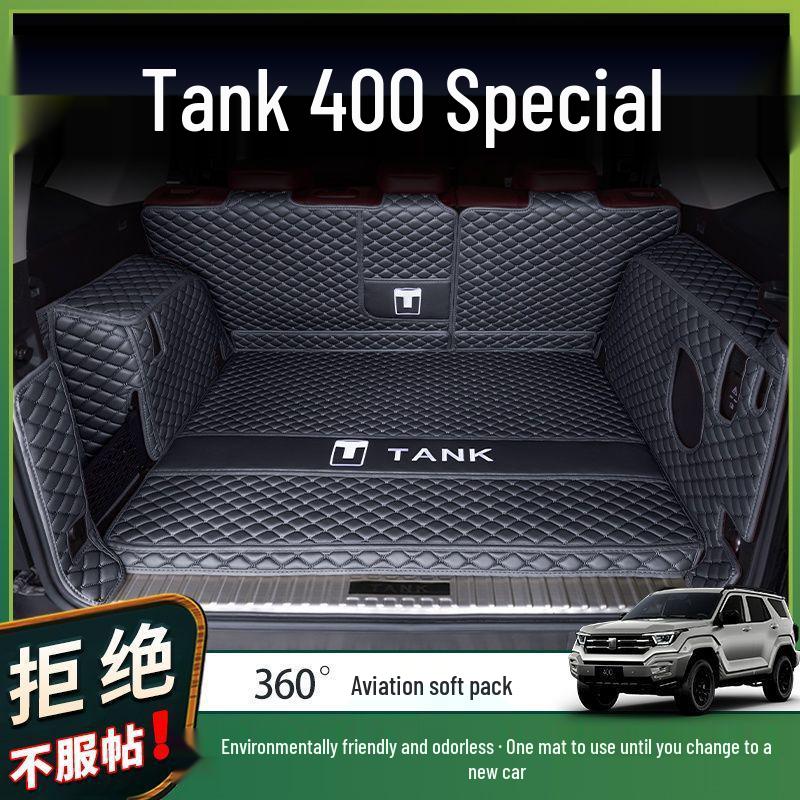 Eco-friendly Trunk Mat for Tank 400: Custom Surround Style Interior Trim for New Energy Models