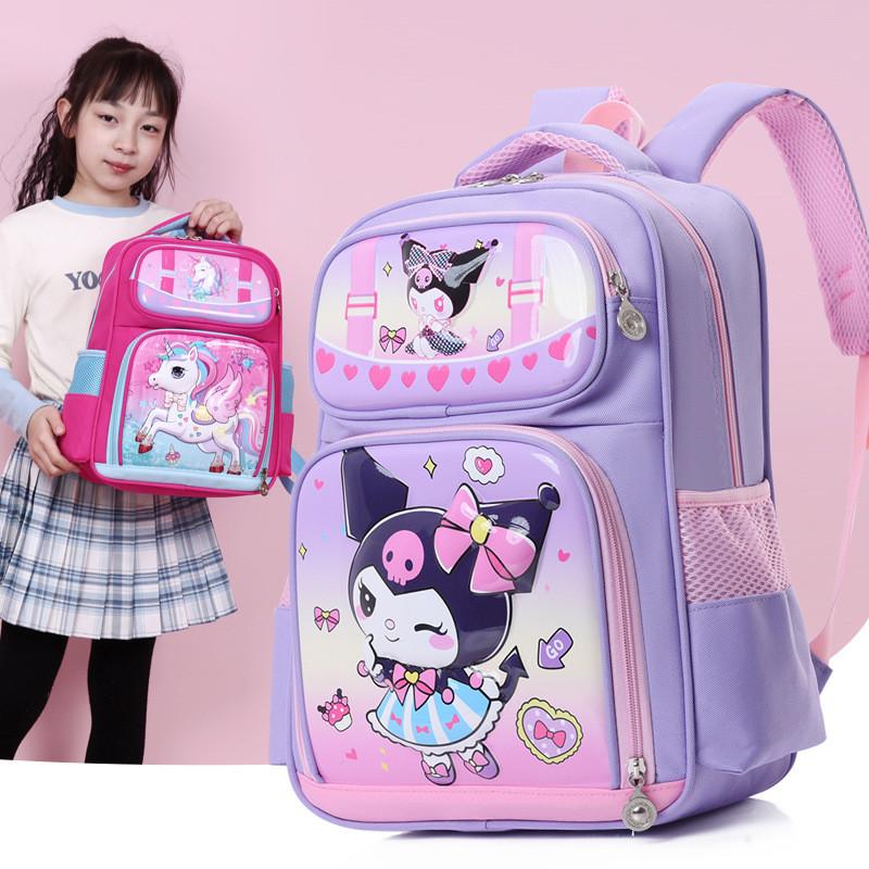 Adorable Backpack Cartoon For Elementary School Students Gender Neutral Durable Nylon Material