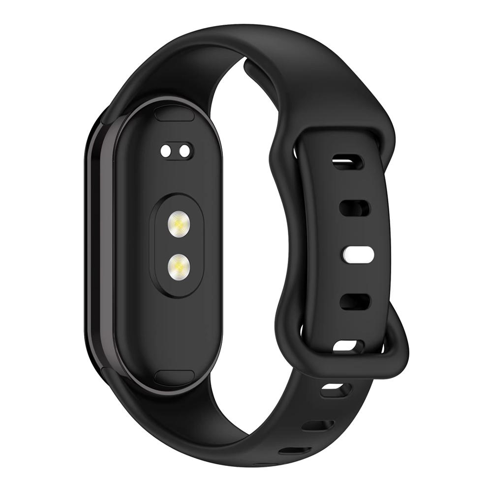 Ремешки для Xiaomi Mi Band 9 8 NFC Браслета miBand 9 Спортивный Силиконовый Наручный ремешок pulseira correa Умные часы mi band 8 9 Аксессуары
