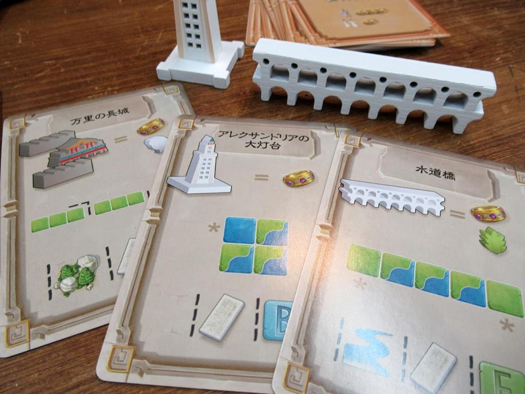 Board Game World Wonders Japanese Version