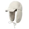 Кепка-ушанка Boa для гольфа, защита от холода с ушками, стильная [TECH SKIN] (слоновая кость)