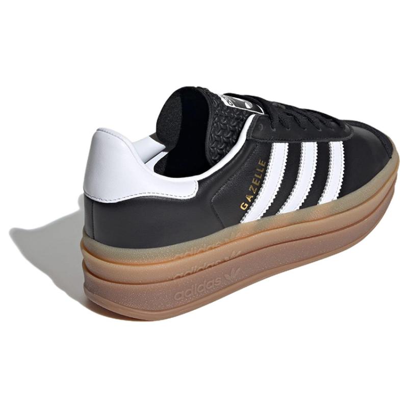 adidas Женские кроссовки Gazelle Bold Atmos Черный Белый Резина IG1733