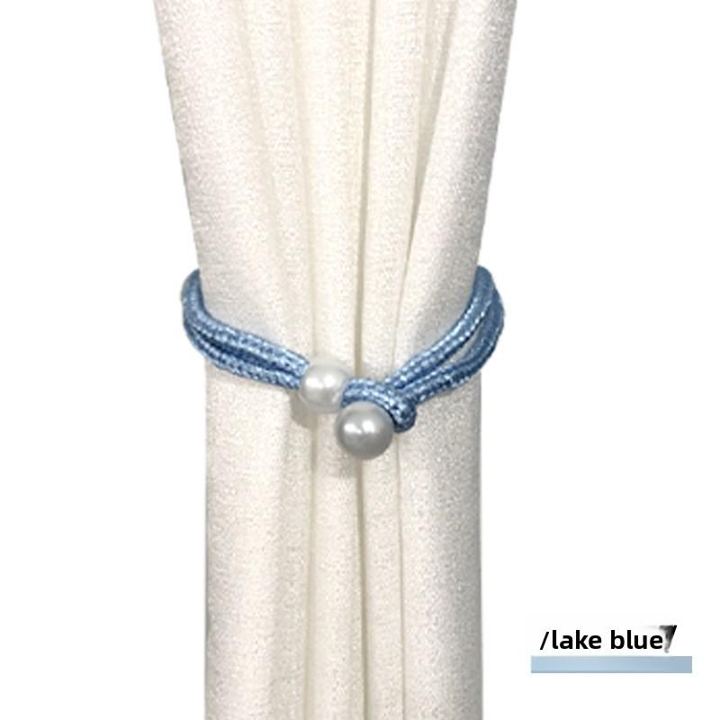 Креативная жемчужная веревка и галстук для украшения штор, легкая роскошная пряжка для штор в гостиной