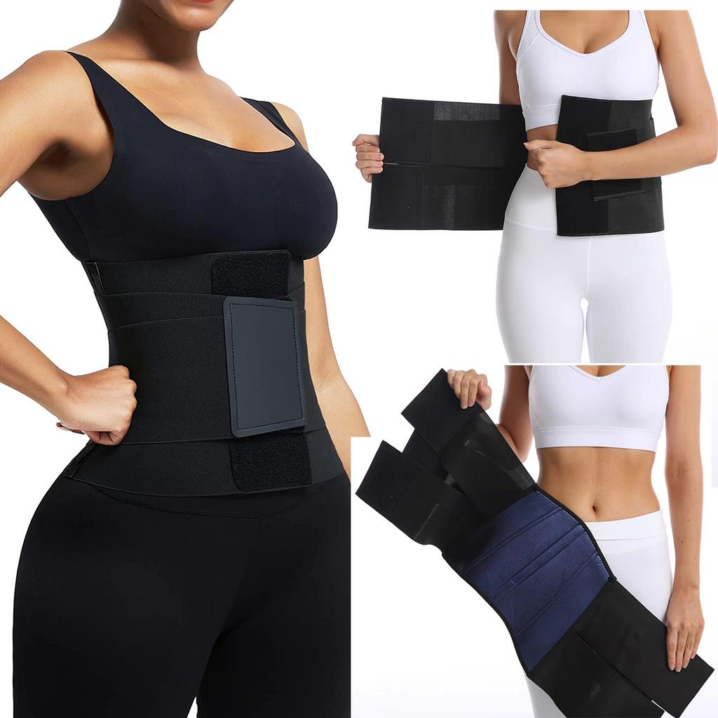 Утягивающий пояс для женщин Cincher Body Shaper Tummy Control Waist Trimmer Belt Segmented Triple Wrap