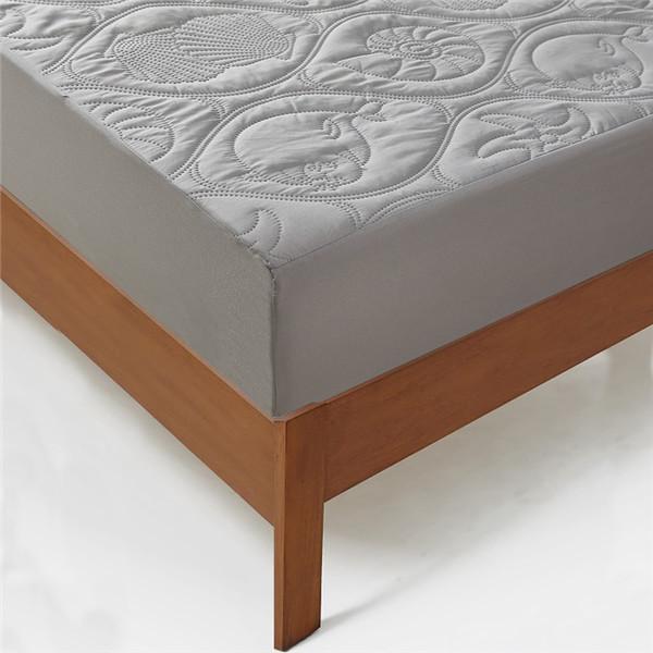 Супер водонепроницаемое покрывало на простыне с тиснением, стеганый защитный чехол для матраса, домашний роскошный декор 160 см (Нет наволочки)