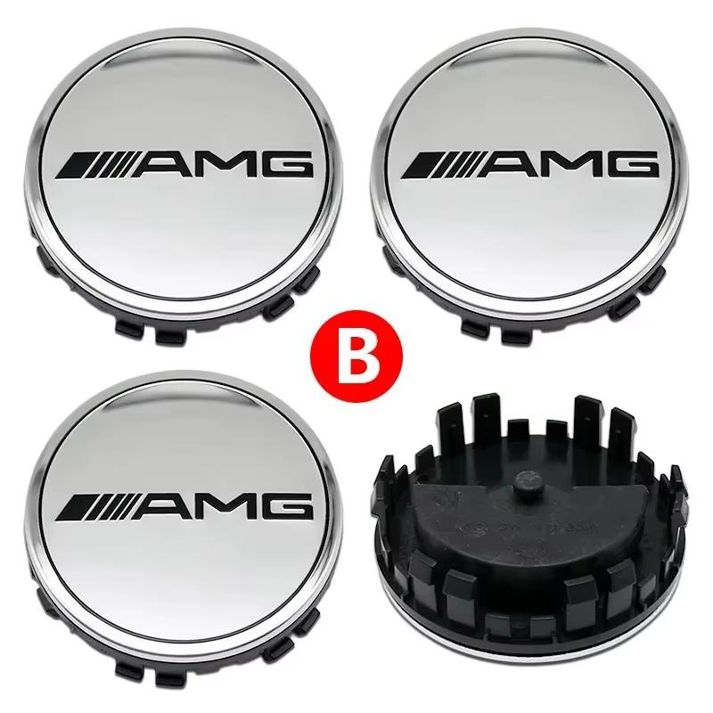 Hot 75mm Wheel Center Hub Caps Floating Magnetic Levitation for Mercedes Benz AMG C E S Class GLE GLC GLS Accessories DO1