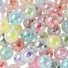10/20/30 шт. 16 мм бусины из жевательной резинки 11 цветов акриловые трещины круглые бусины из жевательной резинки AB цвета большие бусины изготовление ювелирных изделий оптом