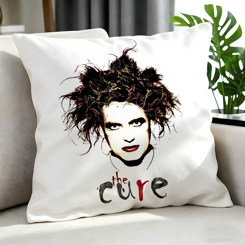 Rock The Cure Cushion Cover Cushion Cover Set 4Pcs 50X50 45X45 40X40 Pillowcase Decorative Sofa Home Decor