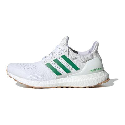 Женские кроссовки UltraBoost 1.0 Белый Зеленый Камедь Облачно-белый Льняно-зеленый Металлик JH9210