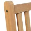 Maison Exclusive - Chaises de jardin lot de 8 avec coussins taupe Bois teck massif