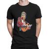 Novelty 1970s British Rock Band T-Shirt for Round Collar Cotton T Shirts Dire Straits Short SleeveGift Idea Tops Unisex