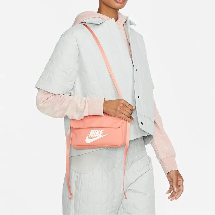 Nike Polyester Shoulder Bag , Crossbody Bag Regular Women's Light Madder Root Umber (Unisex) Crossbody Bags CW9300 824
