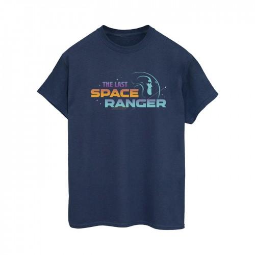 Disney Womens/Ladies Lightyear Last Space Ranger Text Cotton Boyfriend T-Shirt