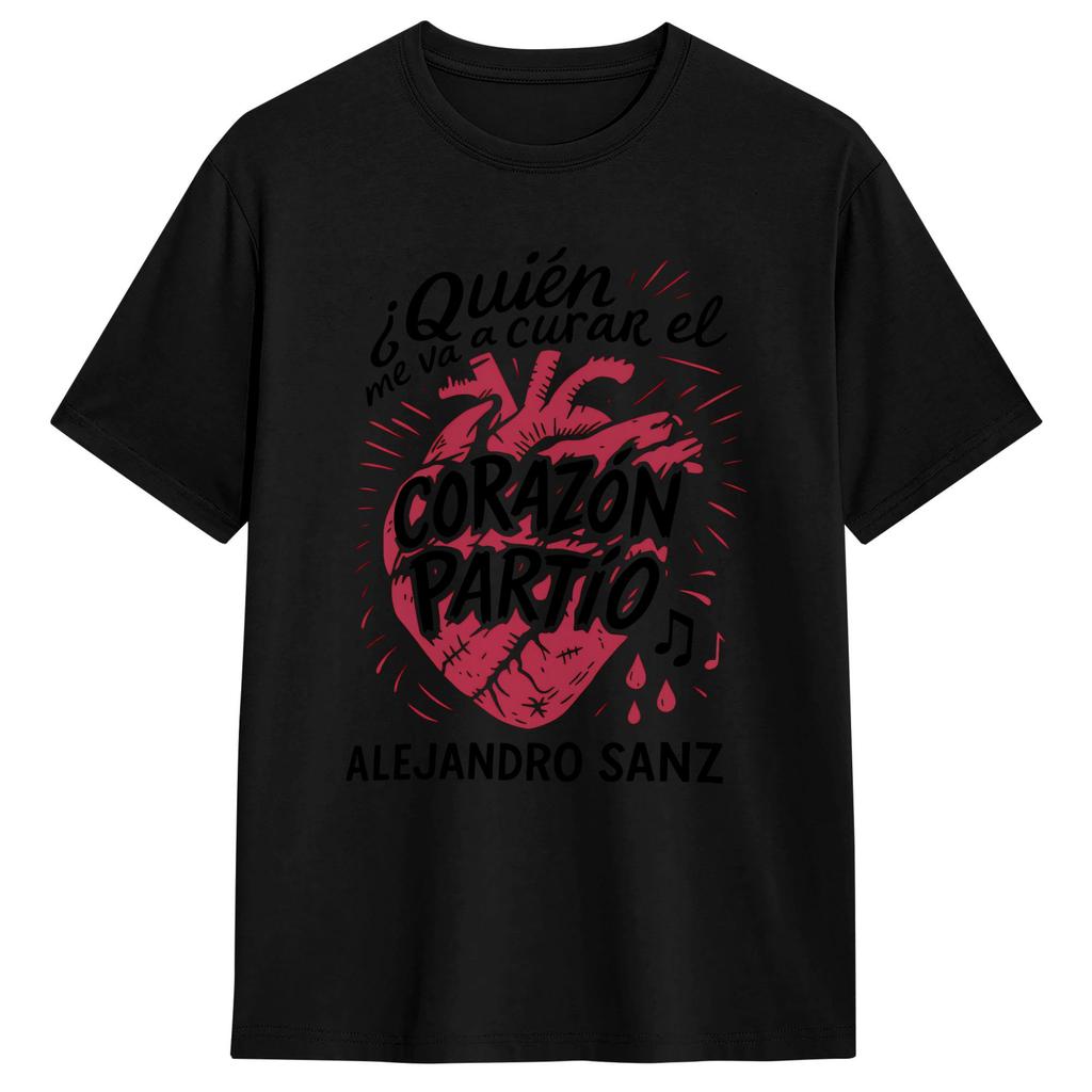 Alejandro Sanzs T Shirt Beach Spanish 2026 Tour Cotton TShirts For Couple Harajuku Casual ShortSleeve Y2K Retro Clothing
