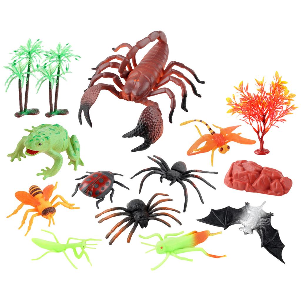 Insect Toy Fake Plastic Insect Suitable For Kids Toddler Halloween Birthday Party Gift Basket Filler Gift Bag Filler Prank Gift