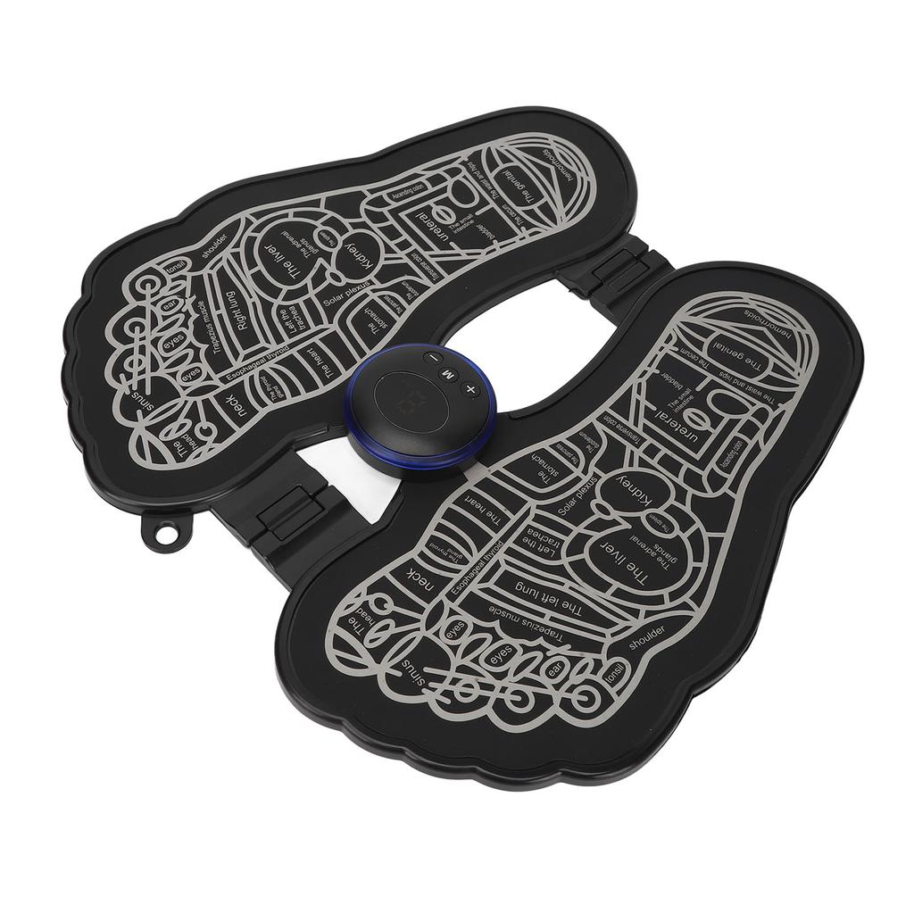 Электрический EMS-массажер для ног, перезаряжаемый массажер для мышц ног, подушка для снятия усталости