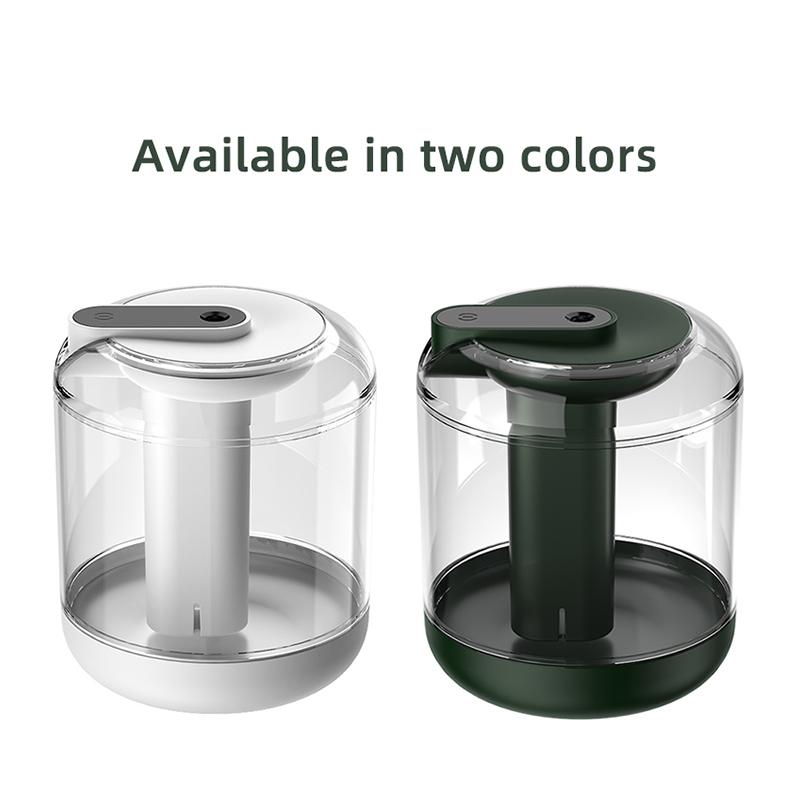 Увлажнитель воздуха большой емкости, перезаряжаемый аккумулятор 2000 мАч, ароматический диффузор эфирного масла, USB-генератор тумана, светодиодный светильник для дома