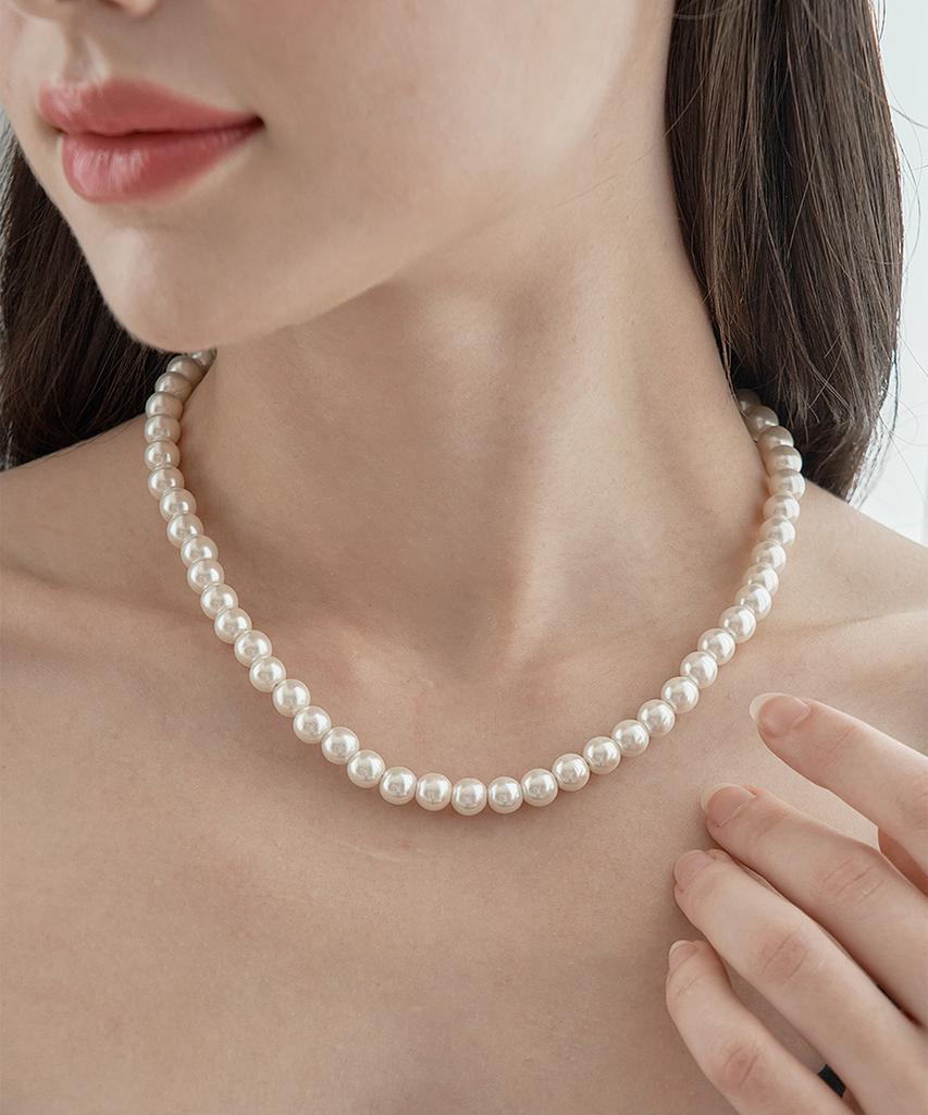 Ellejewelry Жемчужное Бусины Ожерелье Elbrnn196