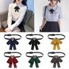 Jewelry Accessories Bowknot Brooches Rhinestone Wedding Party Bow Tie Fashion Necktie for Student
