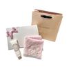 JILL STUART NEW Gift Set: Hand Cream & Handkerchief (Pink, 30ml)