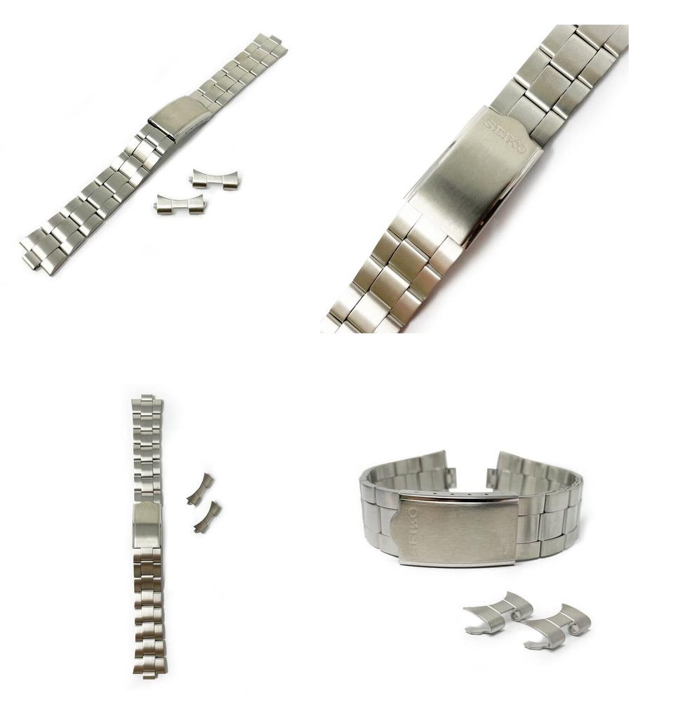 Seiko 19 мм браслет из нержавеющей стали для с замшевой кожей Harp (44Q6JB) SNX111, SNX113, SNX121, и т.д.. (100x150 мм)