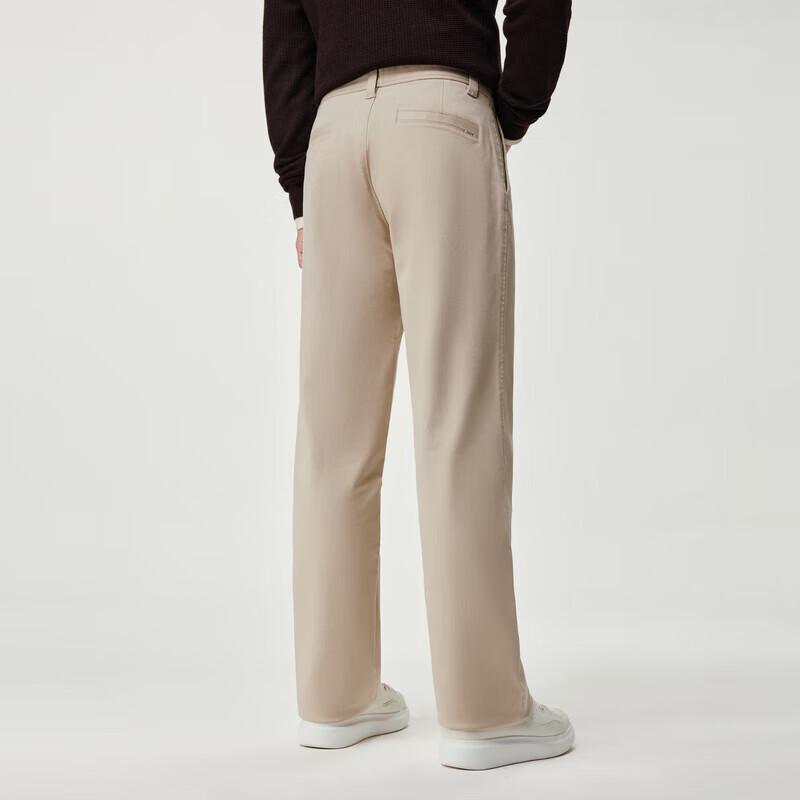 JOEONE Men's Lyocell Blend Loose Straight Casual Trousers