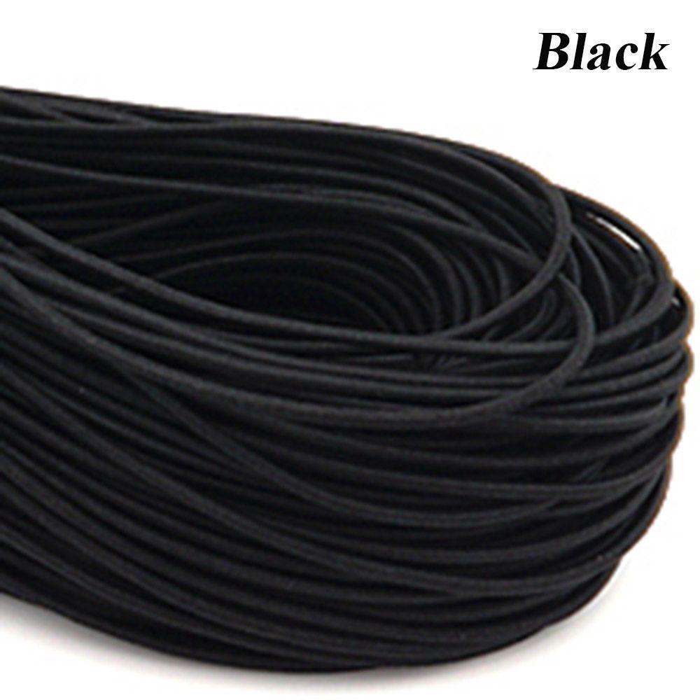 3mm 10m Accessory DIY Line Fabric Apparel Round Rubber Colorful Elastic Band Sewing Rope