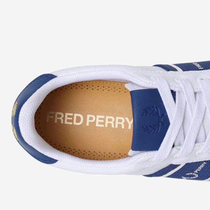 Fred Perry Унисекс Кроссовки B721 Кожаные 23ss