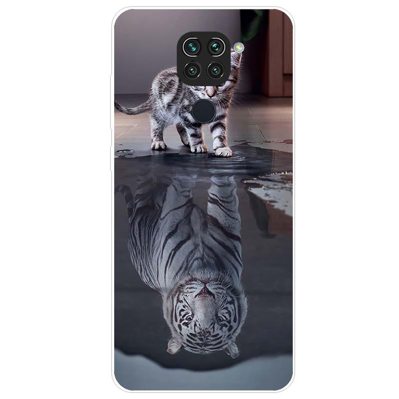 Чехол для телефона Xiaomi Redmi Note 9 Чехол 6.53;' Мягкий силиконовый чехол-накладка из ТПУ для Xiaomi Redmi Note 9, чехол-накладка Fundas Para