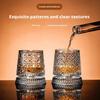 Rotating Whiskey Glass,Fashion Whiskey Glasses, Glassware For Bourbon, Gin, Voldka, Brandy For Cocktail Party Drinking Gift