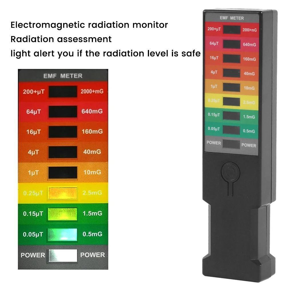 EMF Reader EMF Gauss Meter High Precision EMF Magnetic Field Detector Electrician