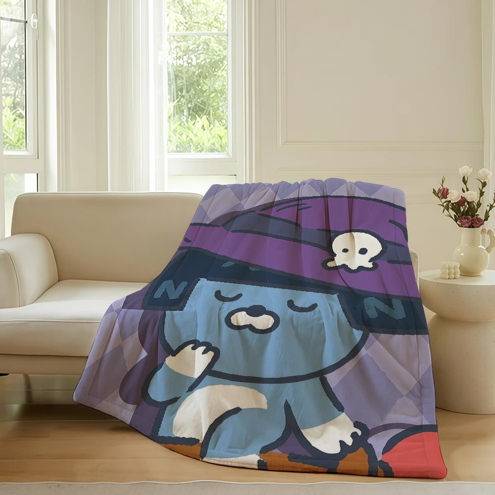 Мультяшное милое одеяло K-Ka K-kaos F-Friends для дивана, офиса, кровати, самолета, путешествий, сна, чтения, отдыха, кемпинга. Мягкое и теплое