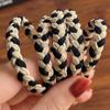 5PSC Braided Hair Rope Nylon Hairband Simple Rubber Band  Women Girl