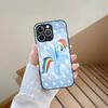 Rainbow Dash Phone Case Tempered Glass For iPhone 13 15 14 12 11 Pro Max Plus Mini X XR XS 8 7 6s SE2020 Coque