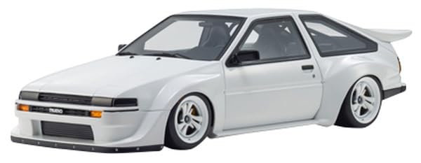 Kyosho Samurai 1/18 Toyota Sprinter Trueno AE86 Khyzyl Saleem (белый) Готовый к запуску KSR18070W