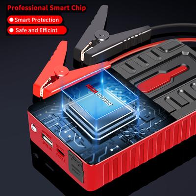 Портативный автомобильный аккумулятор Powerbank для запуска двигателя, автоматический пусковой аккумулятор 600A для запуска автомобиля, интеллектуальный автомобильный аккумулятор для автомобилей