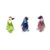 Colorful Cute Glass Duck Mini Figurine Craft Ornament Easter Animal Tiny Statues Home Table Micro Fairy Garden Decor Accessories